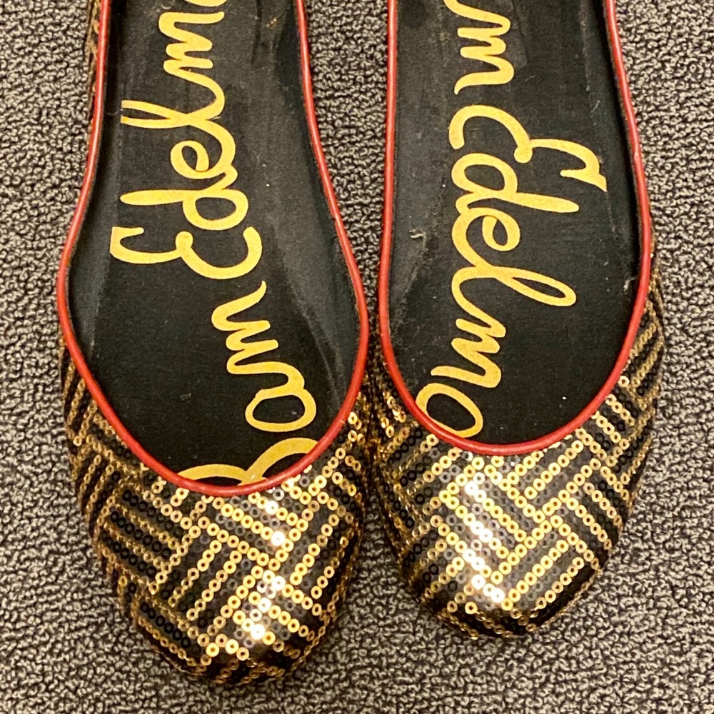 Sam edelman sequined ballerina flat